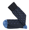 Johnston & Murphy Floating Diamonds Socks Navy