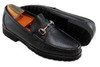 Alan Payne Walker II Bit Loafer Deerskin Black