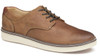 Johnston & Murphy McGuffey Plain Toe Tan Oiled Full Grain
