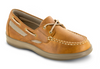 Apex Women's Sydney Boat Shoe Camel Leather