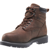 Wolverine Women's Floorhand 6" Steel Toe Boot Brown Leather