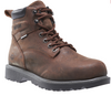 Wolverine Women's Floorhand 6" Steel Toe Boot Brown Leather