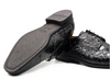 Zelli  Andrea Crocodile Lace Up Black