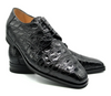 Zelli  Andrea Crocodile Lace Up Black 