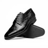 Zelli  Andrea Crocodile Lace Up Black