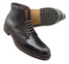 ALDEN  Navy Hi Plain Toe Boot Color 8 Shell Cordovan  W/ COMMANDO SOLE 