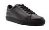 G. Brown Court  Calfskin Sneaker Black #B100