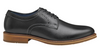 Johnston & Murphy XC Flex Raleigh Plain Toe Black