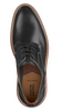 Johnston & Murphy Upton Plain Toe Leather Black