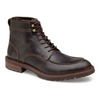 Johnston & Murphy Barrett Moc Toe Shearling Full Grain Boot Dark Brown