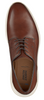 Johnston & Murphy Hennings Plain Toe Leather Mahogany 