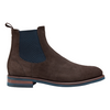 Johnston & Murphy Ashford Chelsea Boot Italian Suede Dark Gray