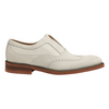 Johnston & Murphy Ashford Wingtip Slip-On Italian Suede Bone