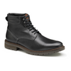 Johnston & Murphy Kipton Plain Toe Leather Boot Black