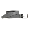 Johnston & Murphy XC4® Perfed Edge Leather Belt Light Gray