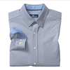 Johnston & Murphy XC Flex Linked Bar Print Shirt Navy/White