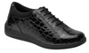 Drew Women's Tulip Black Croc Patent Leather