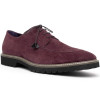 Zelli Campo Sueded Goat Skin Split Toe Lace Up Bordeaux