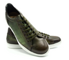 Zelli Russo Burnished Italian Calfskin Olive