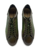 Zelli Russo Burnished Italian Calfskin Olive