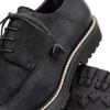 Zelli Campo Sueded Goatskin Lace Up with Wax Finish Black
