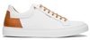 Zelli Diaz Rubberized Calfskin Sneaker White