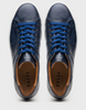 Zelli Vivo Italian Tumbled Calfskin Sneaker Navy