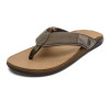 Olukai Men's Tuahine Beach Sandal Hunter/Golden Sand 