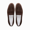 Zelli Livorno Sueded Italian Goatskin Loafer Mocha