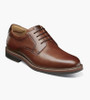 Florsheim Norwalk Plain Toe Oxford Cognac Milled Leather