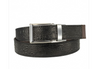 Sherman Brothers Player One-Size Micro Adjustable Hornback Croco Belt Black