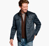 Johnston & Murphy Antique Cotton Jacket Navy