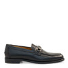 Mezlan LEATHER HORSEBIT LOAFER E410 Black