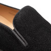 Mezlan NOTTE GLASS SUEDE SLIP ON Black