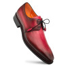 Mezlan PRINCIPE PATINA LEATHER DERBY Burgundy/Red