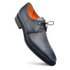 Mezlan PRINCIPE PATINA LEATHER DERBY Gray/Blue