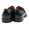 Zelli ROMAN PECCARY MONK STRAP BLACK