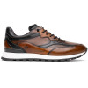 Zelli BRAVO HAND FINISHED TRAINER COGNAC / BLACK