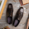 Zelli ENZO ITALIAN CALFSKIN CAP TOE Chestnut