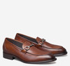 Johnston & Murphy Ellsworth Bit Brown Italian Calfskin