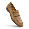 Mezlan Caro Suede Penny Loafer Taupe