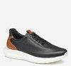 Johnston & Murphy Amherst 2.0 Embossed U-Throat Black Full Grain