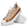 Zelli Lando Sueded Calfskin Sneaker Taupe