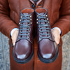 Allen Edmonds Higgins Mill Shell Cordovan Leather Boot Burgundy Cordovan Leather