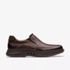 Clarks Men's Un Briley Step Mahogany Leather