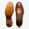  Allen Edmonds Maddox Reserve Wingtip Dress Boot Coffee Brown Leather