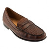 Sherman Brothers Preston Sheepskin Penny Loafer Pecan