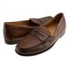 Sherman Brothers Preston Sheepskin Penny Loafer Pecan