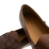 Sherman Brothers Preston Sheepskin Penny Loafer Pecan