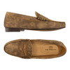 Sherman Brothers Preston Washed Calfskin Penny Loafer Briar